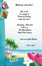 Totem Pole Tropic Celebration Invitations