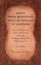 Leather Bound Invitations