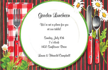 Informal Luncheon Party Invitations