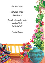 Unique Watercolor Cinco de Mayo Invitation