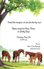Peaceful Horse Farm Invitations