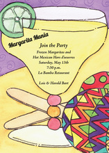 Festive Maracas Party Invitation
