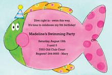 Magnificent Mermaid Kids Invitations