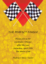 Award Winning Racing Flags Gold Invites