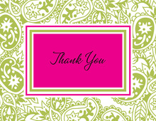Tattoo Lime Thank You Cards